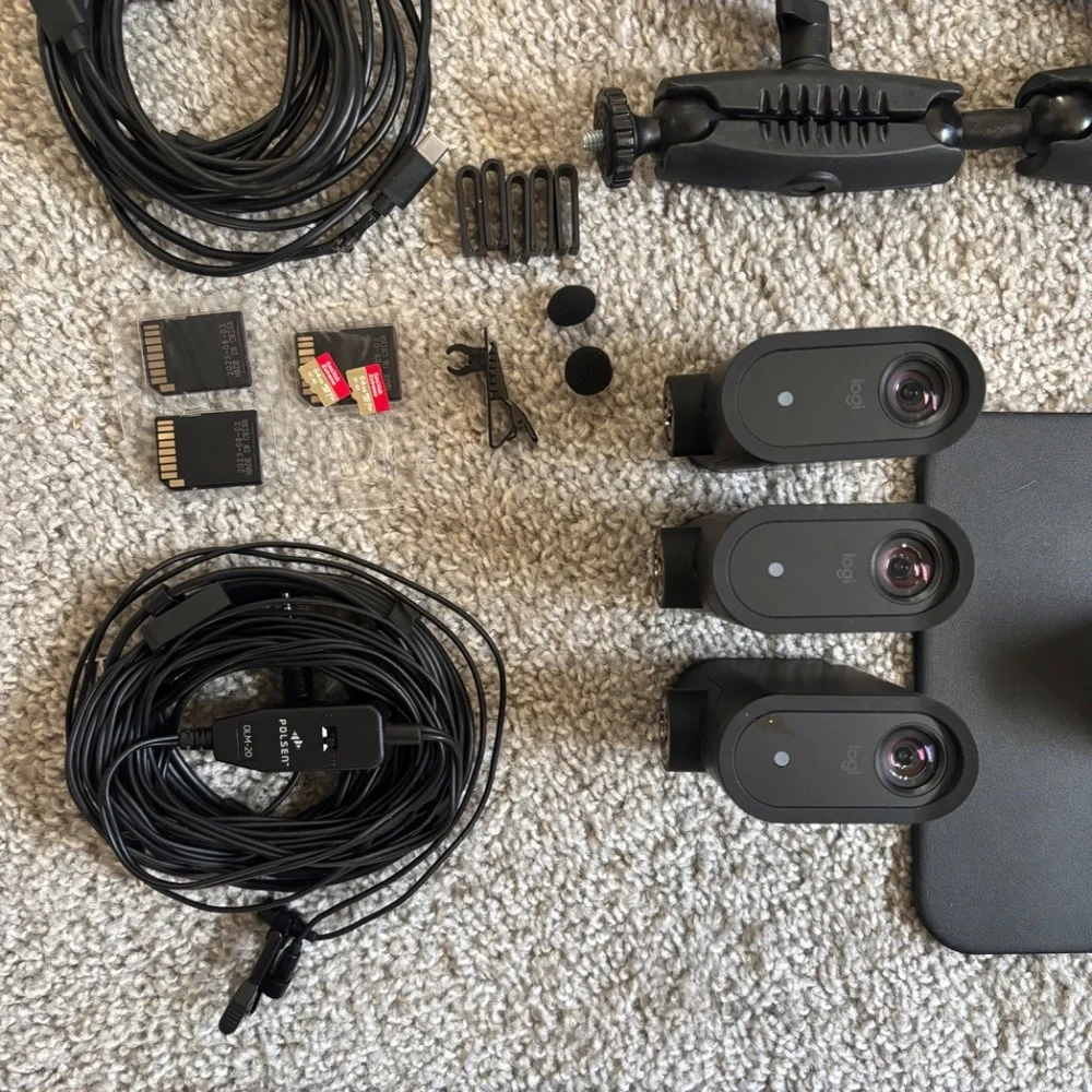 Logitech Mevo Equipment